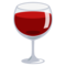 Wine Glass emoji on Emojione